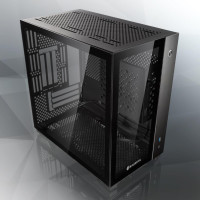 RAIJINTEK PAEAN Mini Mini-ITX Gehäuse Tempered Glass - schwarz