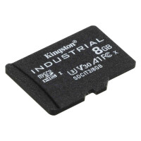 Kingston 8GB microSDHC Industrial C10 A1 pSLC Card...