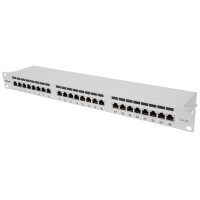 Intellinet 24-Port Cat6a Patchpanel - geschirmt - FTP - 1...