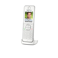 AVM FRITZ!Fon C6 - DECT-Telefon - Freisprecheinrichtung - 300 Eintragungen - Anrufer-Identifikation - Wei&szlig;