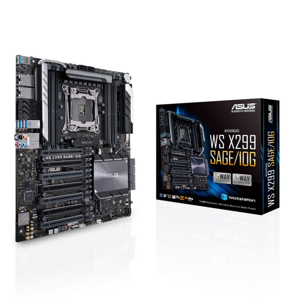 ASUS WS X299 Sage/10G Socket LGA-2066 Sage/10G - Mainboard - Intel Sockel 2066 (Kaby Lake X)