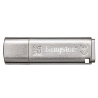 Kingston 64GB USB 3.2 IronKey Locker+ 50 AES USB w/256bit Encryption - 64 GB