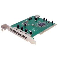 StarTech.com 7 Port USB 2.0 PCI Schnittstellenkarte -...