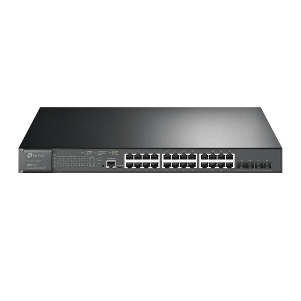 TP-LINK TL-SG3428XMP - Managed - L2+ - Gigabit Ethernet (10/100/1000) - Power over Ethernet (PoE) - Rack-Einbau