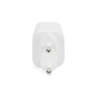 DIGITUS DA-10062 - USB Ladegerät 1x USB-A / 1x USB-C 30W Dual Port, 1x 2,4A, 1x 3A, QC3.0