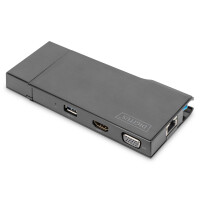 DIGITUS DA-70894 - Universal Docking Station, USB 3.0,...