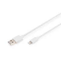 DIGITUS DB-600106-020-W - USB-A zu lightning MFI  C89, 2M...