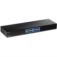 TRENDnet TEG-S17 16 Port Switch Gigabit Rack Mount -...