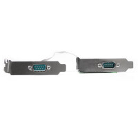 StarTech.com 2 Port Seriell RS232 PCI Express Low Profile Schnittstellenkarte mit 16550 UART - PCIe - Seriell - PCIe 1.1 - RS-232 - Grün - ASIX - MCS9922CV-AA
