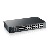 ZyXEL 24-Port GbE Smart Switch NebulaFlex fanless