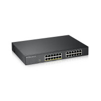 ZyXEL GS1900-24EP - Managed - L2 - Gigabit Ethernet (10/100/1000) - Vollduplex - Power over Ethernet (PoE) - Rack-Einbau