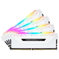 Corsair Vengeance CMW32GX4M4C3200C16W - 32 GB - 4 x 8 GB - DDR4 - 3200 MHz - 288-pin DIMM - Weiß