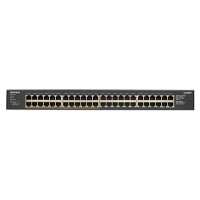 Netgear GS348PP Unmanaged Gigabit Ethernet (10/100/1000) Power over Ethernet (PoE) Schwarz - Unmanaged - Gigabit Ethernet (10/100/1000) - Vollduplex - Power over Ethernet (PoE) - Rack-Einbau