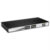 D-Link 16-Port Layer2 Smart Managed Gigabit Switch|green...