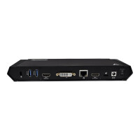 V7 USB-C 3-Display Docking Station 65WPD 2K 4K HDMI DVI