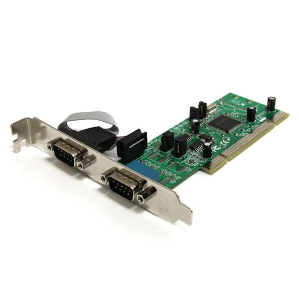 StarTech.com 2 Port Serielle RS422/485 PCI Schnittstellenkarte mit 161050 UART - PCI/PCI-X - Seriell - RS-422,RS-485 - CE - FCC - SystemBase -SB16C1052PCI - 128 Kbit/s