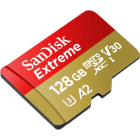 SanDisk Extreme microSDXC 128GB SD Adapter Action Cams...