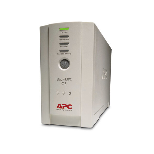 APC Back-UPS CS 500 - (Offline-) USV 500 W Extern