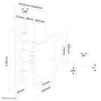 Neomounts FPMA-W810 - Befestigungskit ( Wandmontage )...