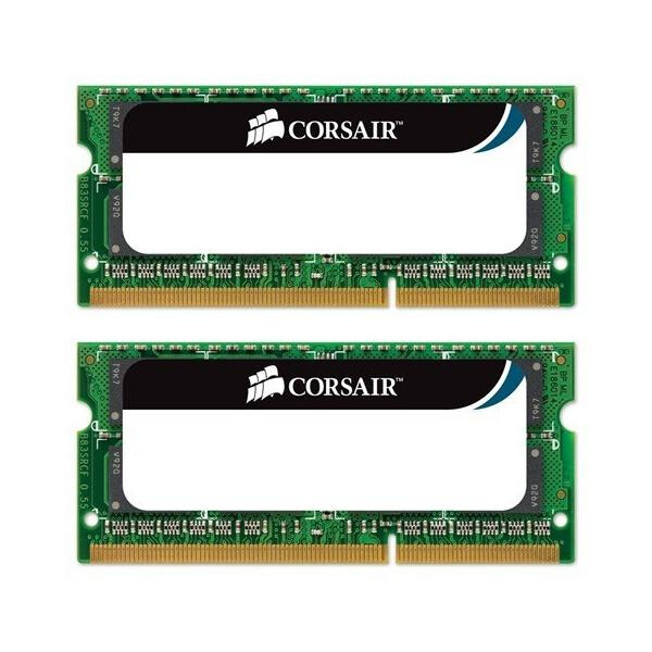 Corsair 16GB (2x8GB) DDR3L 1600MHz SO-DIMM - 16 GB - 2 x 8 GB - DDR3L - 1600 MHz - 204-pin SO-DIMM - Mehrfarben