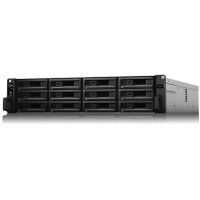 Synology RackStation SA3200D - NAS - Rack (2U) - Intel&reg; Xeon&reg; D - D-1521 - Schwarz - Grau