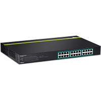 TRENDnet TPE-TG240G - Unmanaged - L2 - Gigabit Ethernet (10/100/1000) - Vollduplex - Power over Ethernet (PoE) - Rack-Einbau