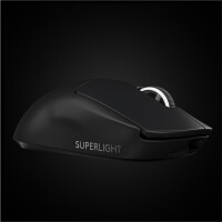 Logitech G PRO X - rechts - RF Wireless - 25400 DPI - 1 ms - Schwarz