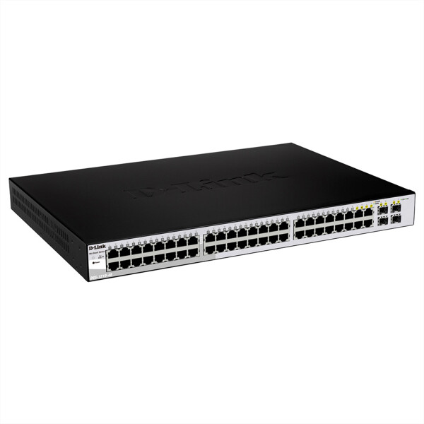 D-Link 48-Port Layer2 Smart Managed Gigabit Switch|green 3.0 44x 10/100/1000Mbit/s TP - Switch - 1 Gbps