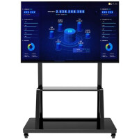 Techly TV LED/LCD Wagen für LCD LED TV 55-100",...