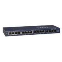 Netgear ProSafe GS116 16 Port Gigabit Desktop Switch - Switch - Kupferdraht 1 Gbps - 16-Port 3 HE - Extern