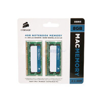 Corsair CMSA8GX3M2A1333C9 - 8 GB - 2 x 4 GB - DDR3 - 1333 MHz - 204-pin SO-DIMM - Gr&uuml;n