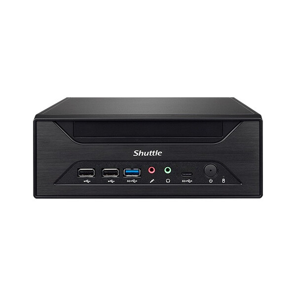 Shuttle XPC slim Barebone XH610 - S1700, Intel H610, 1xDP, 1xHDMI, 1x VGA, 2x COM (RS232),