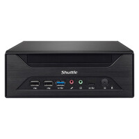 Shuttle XPC slim Barebone XH610 - S1700, Intel H610, 1xDP, 1xHDMI, 1x VGA, 2x COM (RS232),