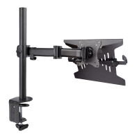 StarTech.com Monitor und Laptop halterung - Monitorarm/Notebookarm mit Tischhalterung - Mo