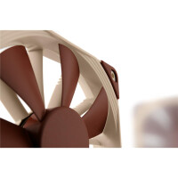 Noctua NF-F12 - Ventilator - 12 cm - 1500 RPM - 22,4 dB - 93,4 m&sup3;/h - Beige - Braun