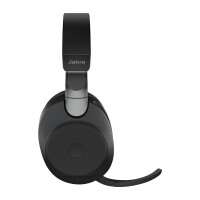 Jabra Evolve2 85 - UC Stereo - Kopfhörer - Kopfband - Büro/Callcenter - Schwarz - Binaural - Bluetooth-Pairing - Abspielen/Pause - Track < - Ortung > - Lautstärke + - Lautsärke -