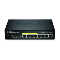 D-Link DGS-1008P/E - L2 - Vollduplex - Power over Ethernet (PoE)