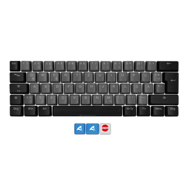 Sharkoon SAC20 S4 PBT ISO DE