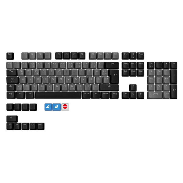 Sharkoon SAC20 PBT ISO DE 115 backlit caps