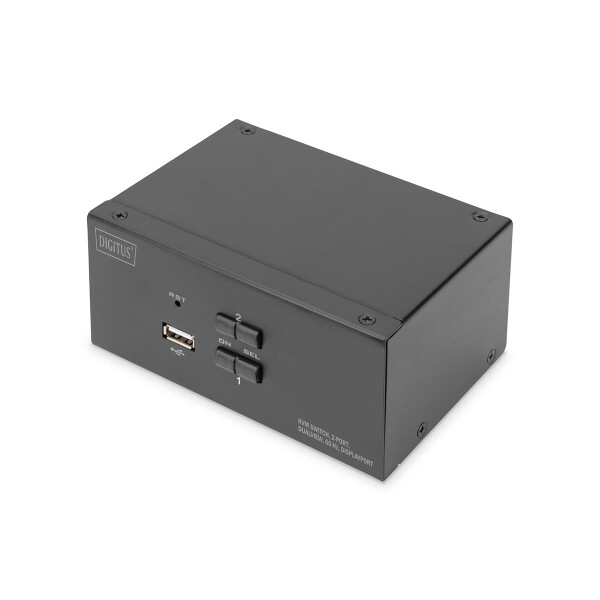 DIGITUS - DS-12862 - KVM Switch DUAL DP 2Fach