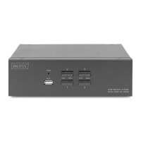 DIGITUS - DS-12883 - KVM Switch DUAL HDMI 2Fach