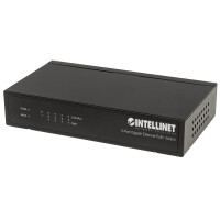 Intellinet 5-Port Gigabit Ethernet PoE+ Switch - 4 x PSE PoE-Ports - IEEE 802.3at/af Power-over-Ethernet (PoE+/PoE) - 60 W - Desktop - Unmanaged - Gigabit Ethernet (10/100/1000) - Power over Ethernet (PoE)