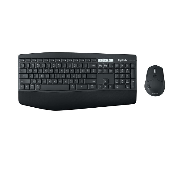 Logitech MK850 Performance - Standard - Kabellos - RF Wireless + Bluetooth - QWERTY - Schwarz - Maus enthalten