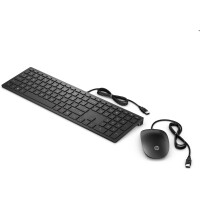 HP Pavilion 400 Tastatur-und-Maus-Set - Tastatur - Optisch