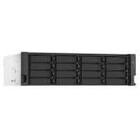 QNAP TS-1673AU-RP-16G - NAS - Rack (3U) - Ryzen Embedded - V1500B - Schwarz - Grau