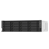 QNAP TS-1673AU-RP-16G - NAS - Rack (3U) - Ryzen Embedded - V1500B - Schwarz - Grau