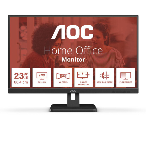 AOC 23.8IN LCD 1920X1080 16:9 4MS - Flachbildschirm (TFT/LCD) - 4 ms