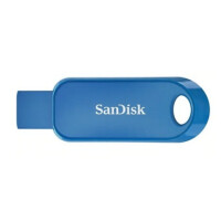 SanDisk Cruzer Snap - 32 GB - USB Typ-A - 2.0 - Dia - 6,1 g - Blau