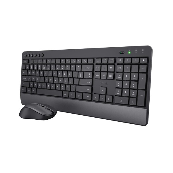 Trust Trezo Comfort kabelloses Tastatur & Maus Set DE
