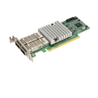 Supermicro AOC-S100G-M2C-O - PCIe - PCI 3.0 - Aluminium -...